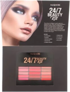Max & More | Be Beautiful - 72-delige Make-Up Set - Oogschaduw - Make-Up Spiegel - Make-Up Organizer - Eyeliners - Blushes - Geschenkset - Cadeau Voor Vrouwen - Alles In één Set - Make-Up Koffer -Mode Cosmetica Winkel 912x1200 6