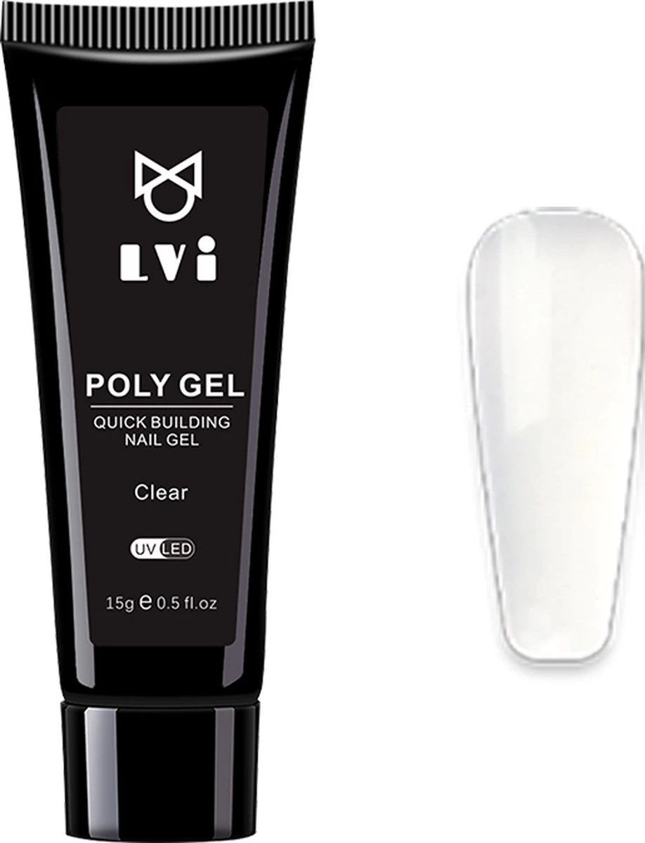 Elvi Polygel Starterskit - Complete Set Inc. USB UV/Led Mini Lamp-Nagelverlenging- Polygel 6 X 15g Perfecte Kleuren Roze - Polyacryl UV Nagellak-Quick Extension Temperature Color Changing UV Gel Pink 15 Elvi Polygel Starterskit - Complete Set Inc. USB UV/Led Mini Lamp-Nagelverlenging- Polygel 6 X 15g Perfecte Kleuren Roze - Polyacryl UV Nagellak-Quick Extension Temperature Color Changing UV Gel Pink - Afbeelding 15