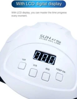 Nageldroger- 90 Watt LED UV Inclusief Manicure- Pedicure Set - Professioneel - Nagel Lamp LED - Professionele Nageldroger - Ledlamp - Gel Nagellak - Gelpolish - Gel Nagels - Builder Gel - Acryl -Mode Cosmetica Winkel 932x1200