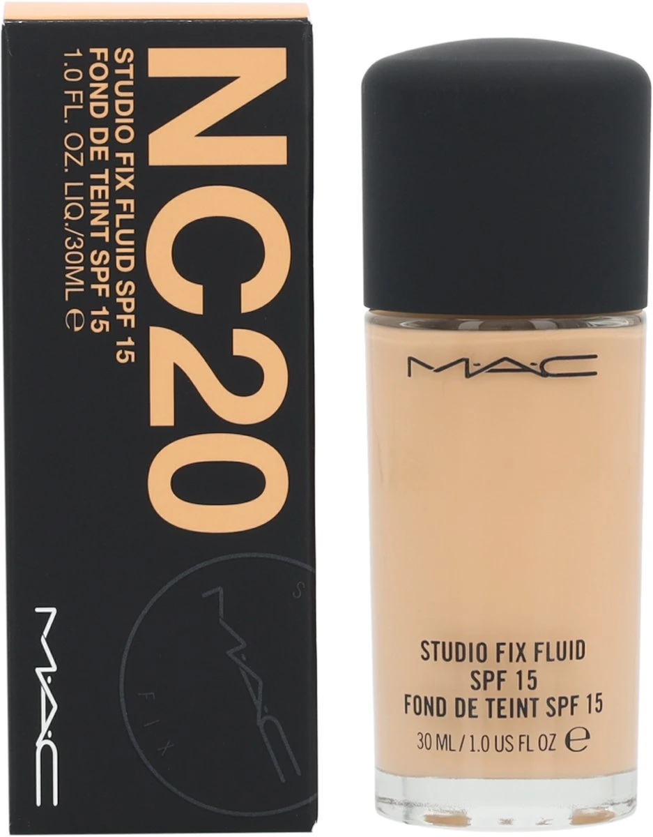 MAC Cosmetics Studio Fix Fluid Foundation - NC20 14 MAC Cosmetics Studio Fix Fluid Foundation - NC20 - Afbeelding 14