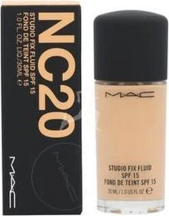MAC Cosmetics Studio Fix Fluid Foundation - NC20 36 MAC Cosmetics Studio Fix Fluid Foundation - NC20 -Mode Cosmetica Winkel 940x1200 1