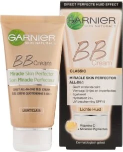 Garnier SkinActive - BB Cream Classic Light 5-in-1 Dagverzorging - 50ml - Getinte Dagcrème -Mode Cosmetica Winkel 969x1200 1