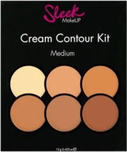 Sleek Cream Contour Kit - Medium -Mode Cosmetica Winkel 999x1200