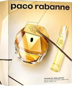 Paco Rabanne Lady Million Giftset 80 Ml Eau De Parfum Spray + 20 Ml Eau De Parfum Tasspray - Cadeauset Voor Dames - Damesparfum 9 Paco Rabanne Lady Million Giftset 80 Ml Eau De Parfum Spray + 20 Ml Eau De Parfum Tasspray - Cadeauset Voor Dames - Damesparfum -Mode Cosmetica Winkel 999x1200 3